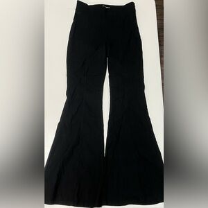Maeve Classic Black Flare Pants